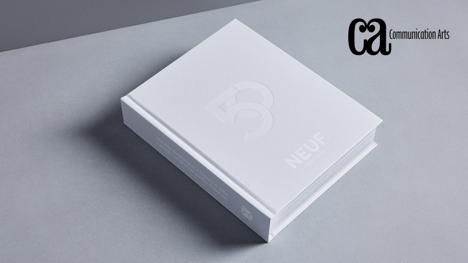 Our NEUF50 book shortlisted on Communication Arts' competition