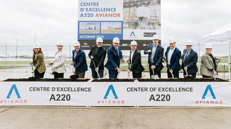 Avianor's new A220 Center of Excellence