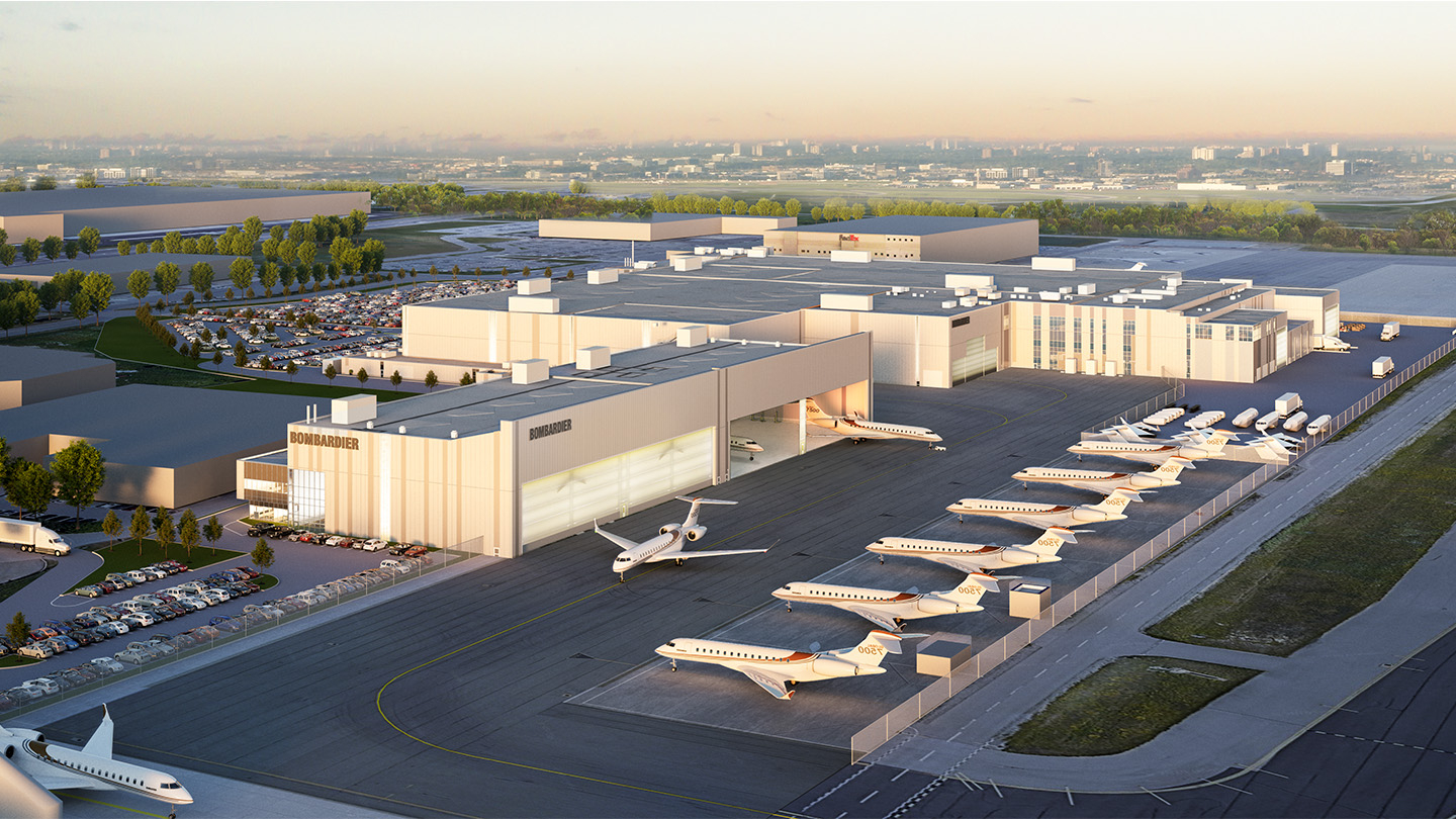 NEUF + Bombardier : Aéroport Pearson