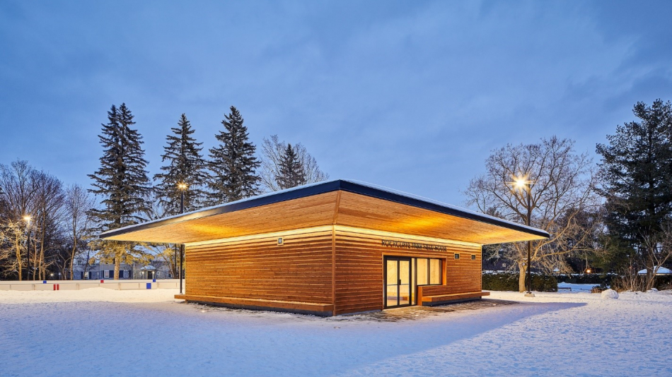 The Rockcliffe Park Fieldhouse shortlisted for the City of Ottawa Design Award!